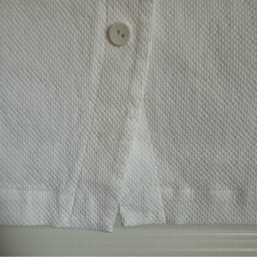 Worth White Sleeveless Button-Down Shirt Vest, 4 - Picture 7 of 16